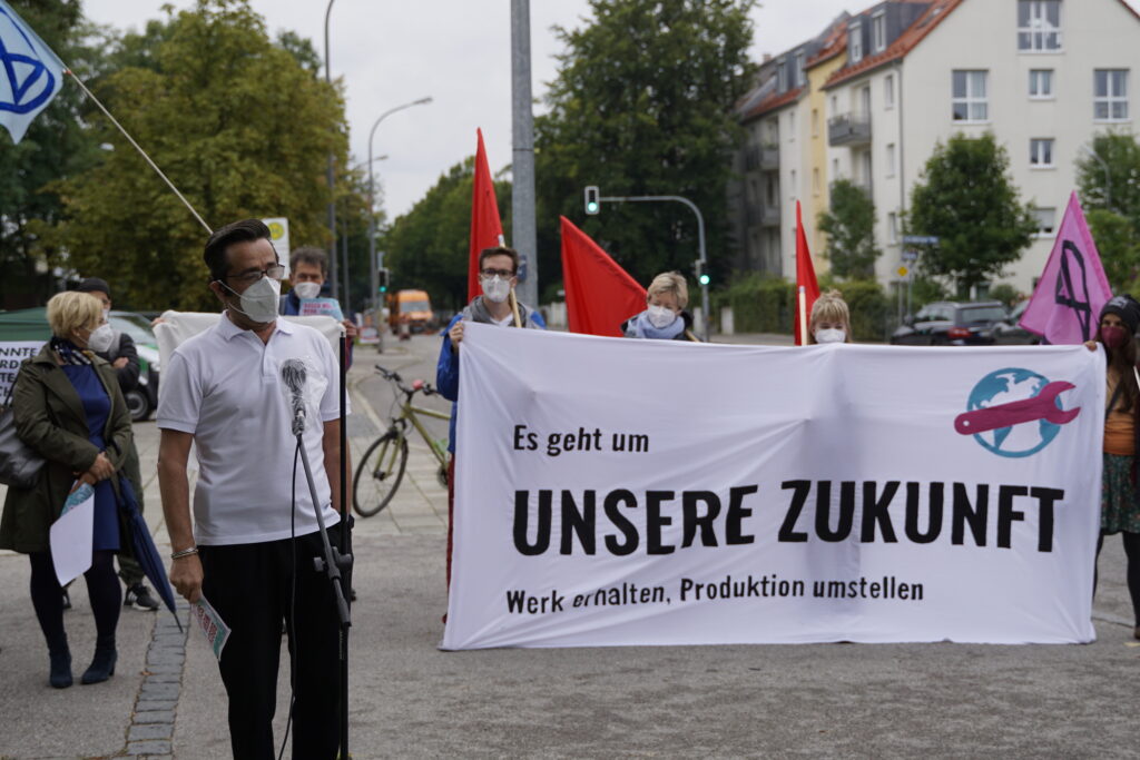 Solidarität mit den Beschäftigten bei Bosch