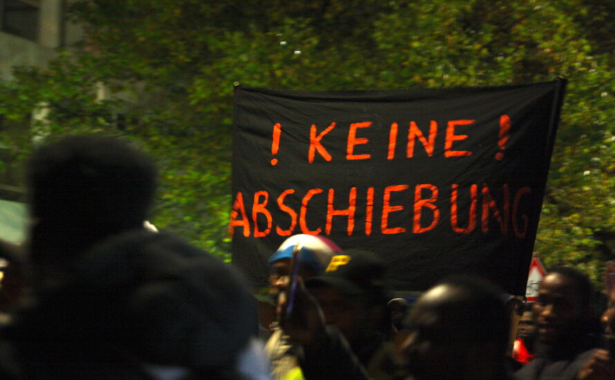 Stimmen des Protests Geflüchteter aus Sierra Leone in München