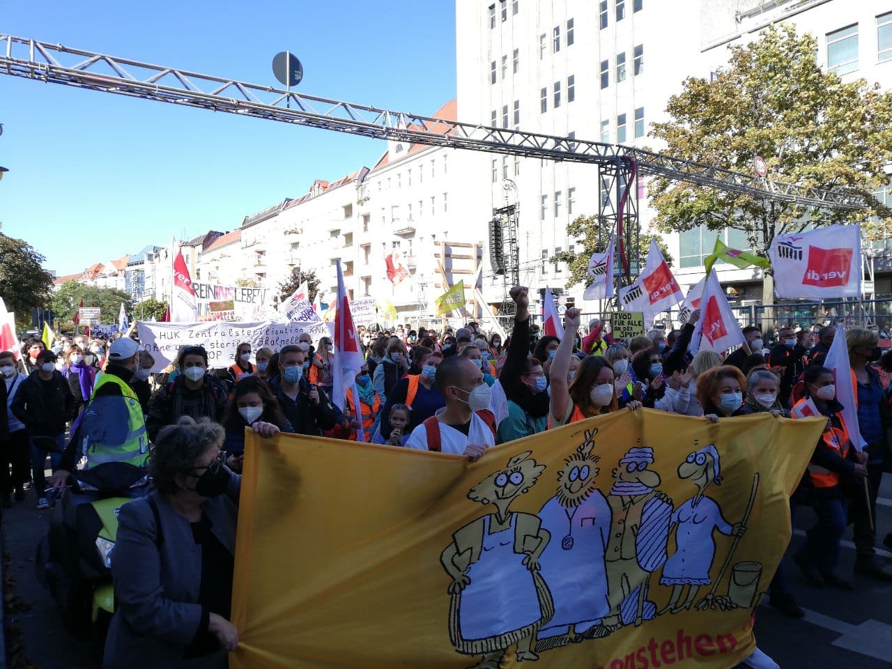 Vivantes: Gemeinsam weiterstreiken bis Donnerstag und TVöD!