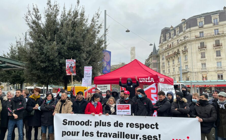 Schweiz: Smood-Lieferant:innen in einem unbefristeten Streik gegen Prekarisierung