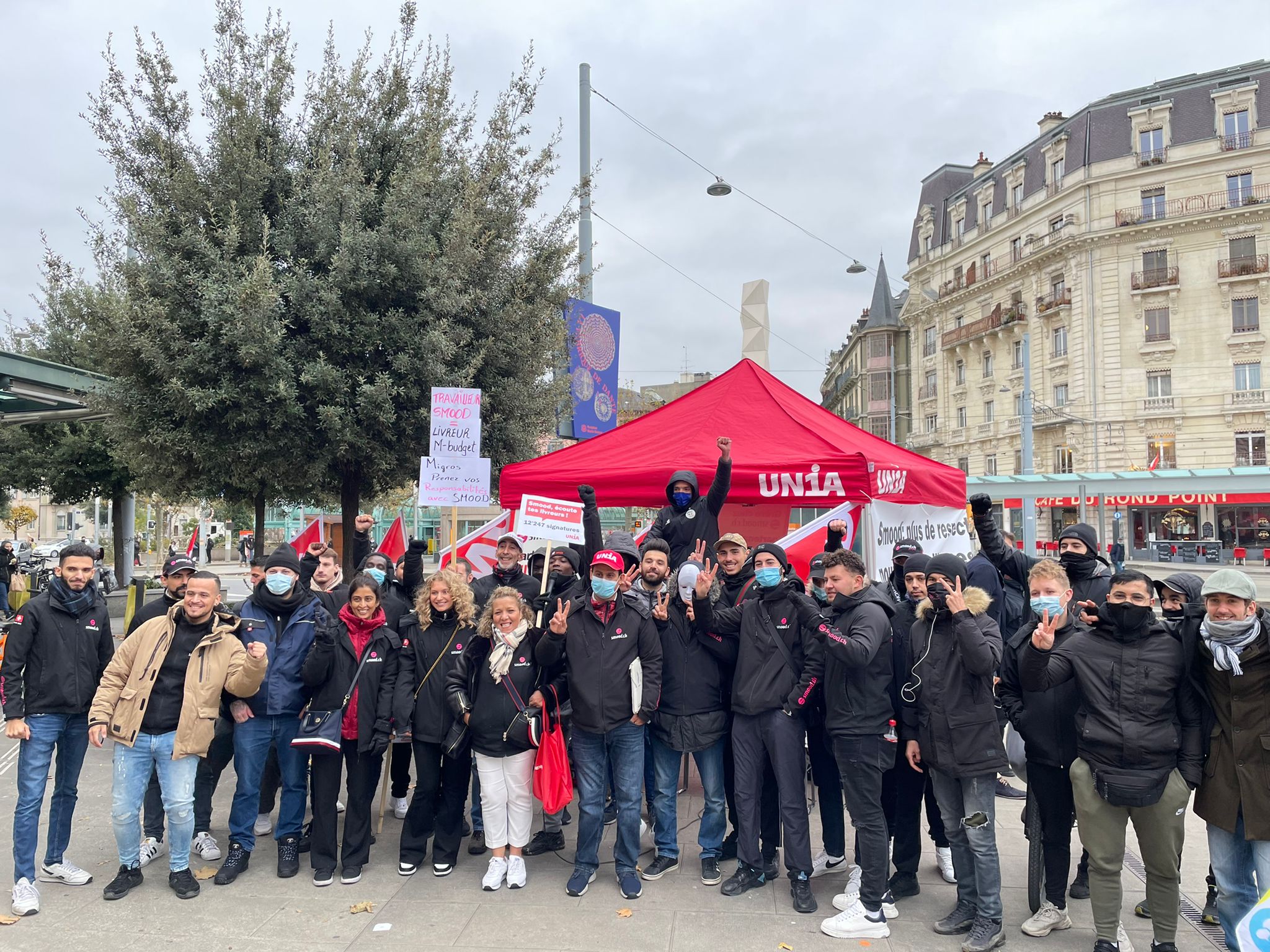 Smood-Streik: Ein riskantes Manöver der UNIA-Bürokratie