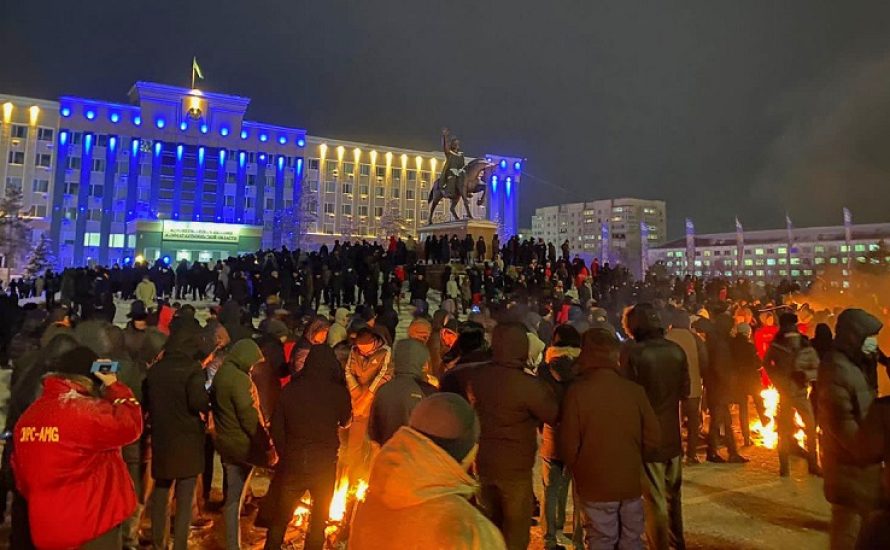 Internationale Solidarität mit dem Aufstand in Kasachstan