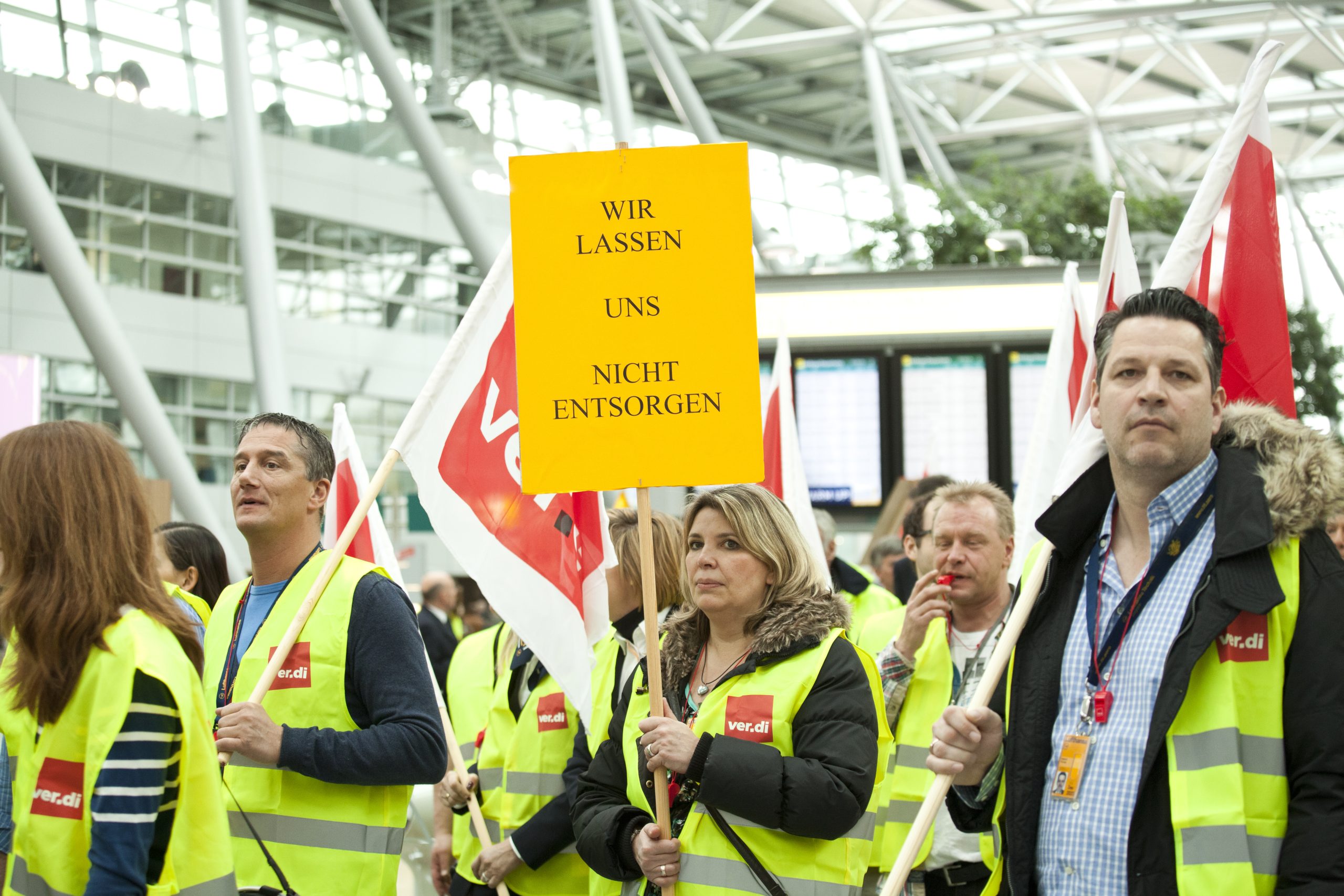 Bundesweite Streiks an Flughäfen: Ein kämpferisches Signal