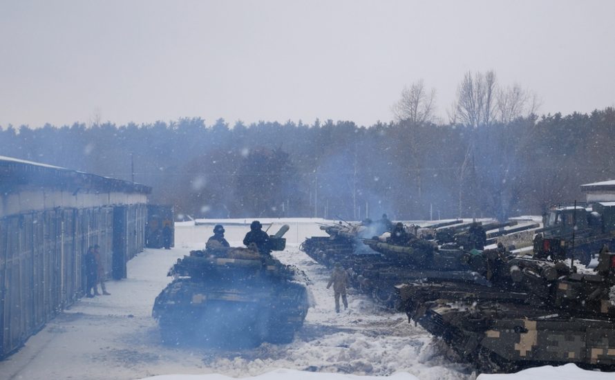Nein zum Krieg! Russische Truppen raus aus der Ukraine! NATO raus aus Osteuropa! Nein zur imperialistischen Aufrüstung!