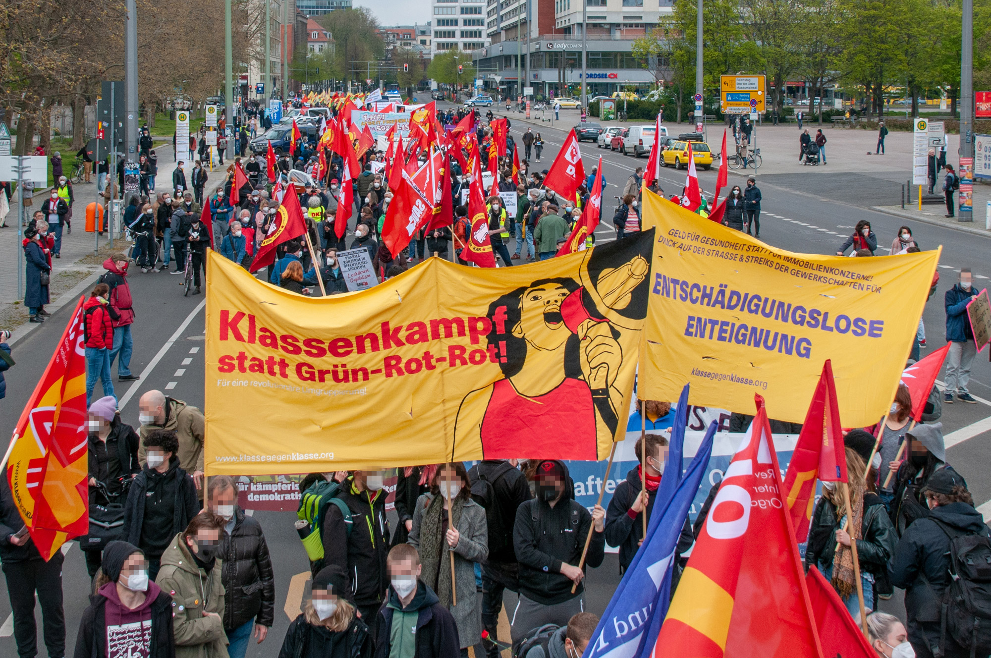 Keine Bühne für Giffey am 1. Mai!