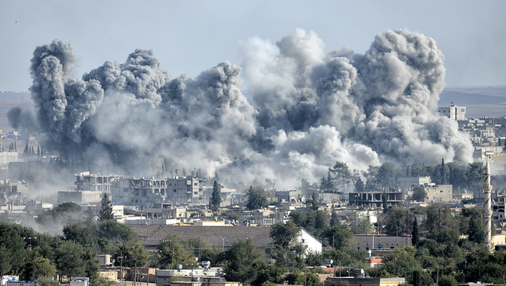 Mit deutschen Waffen? Türkei bombardiert Kobanê!