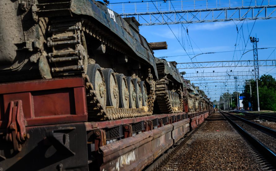 Eisenbahner:innen in Belarus sabotieren russischen Angriff: Wie eine dritte Position im Krieg entstehen kann