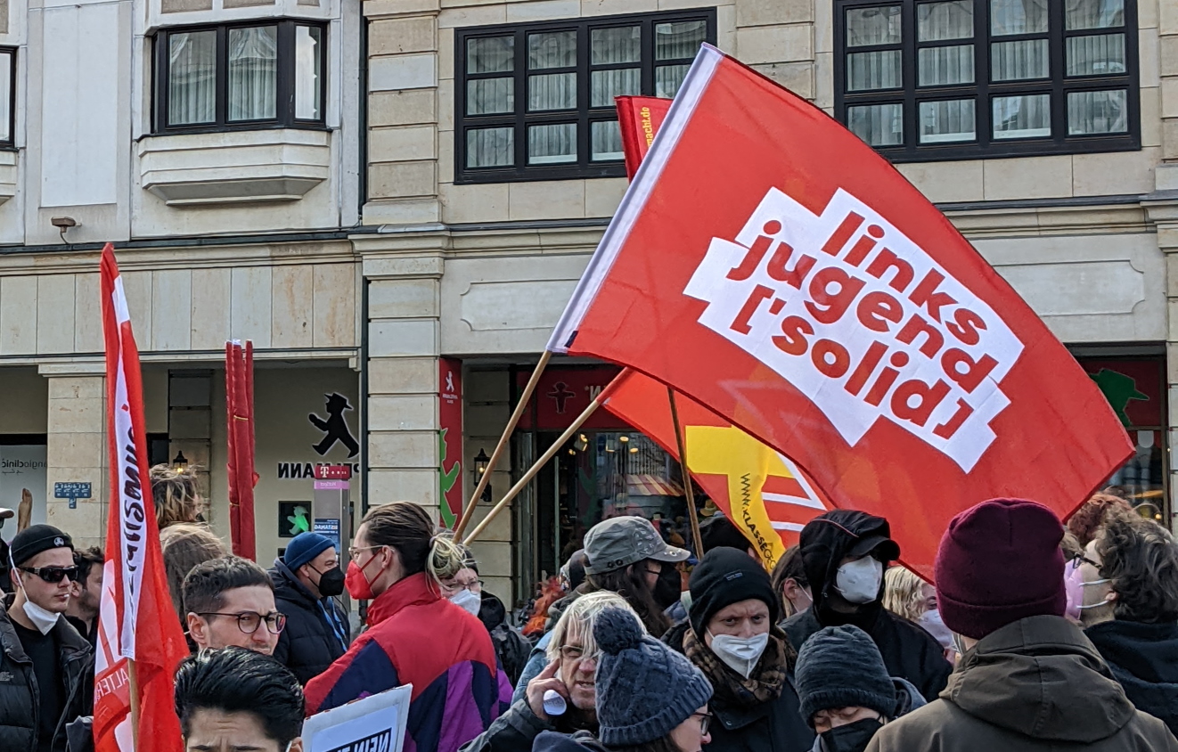 Solid Berlin: Revolutionäre Fraktion wirbt bei Landesvoll­versammlung für Bruch mit der Linkspartei