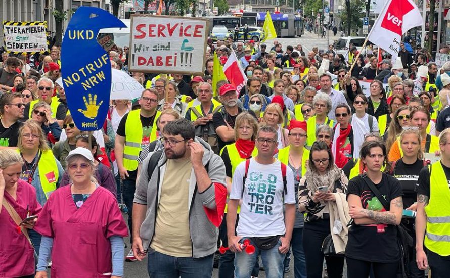Krankenhausstreik in NRW kann weiter gehen: Bosse scheitern vor Gericht