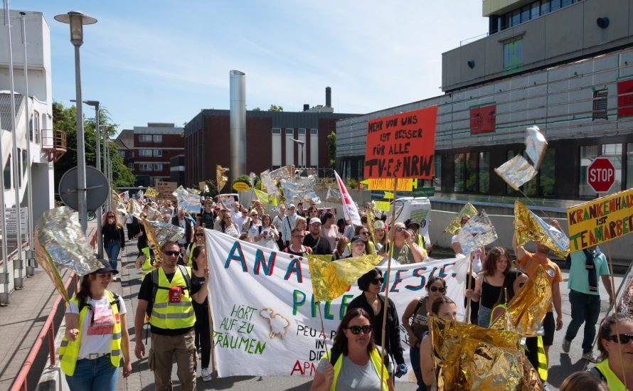 NRW: 7 Wochen Kampf um Entlastung in den Kliniken
