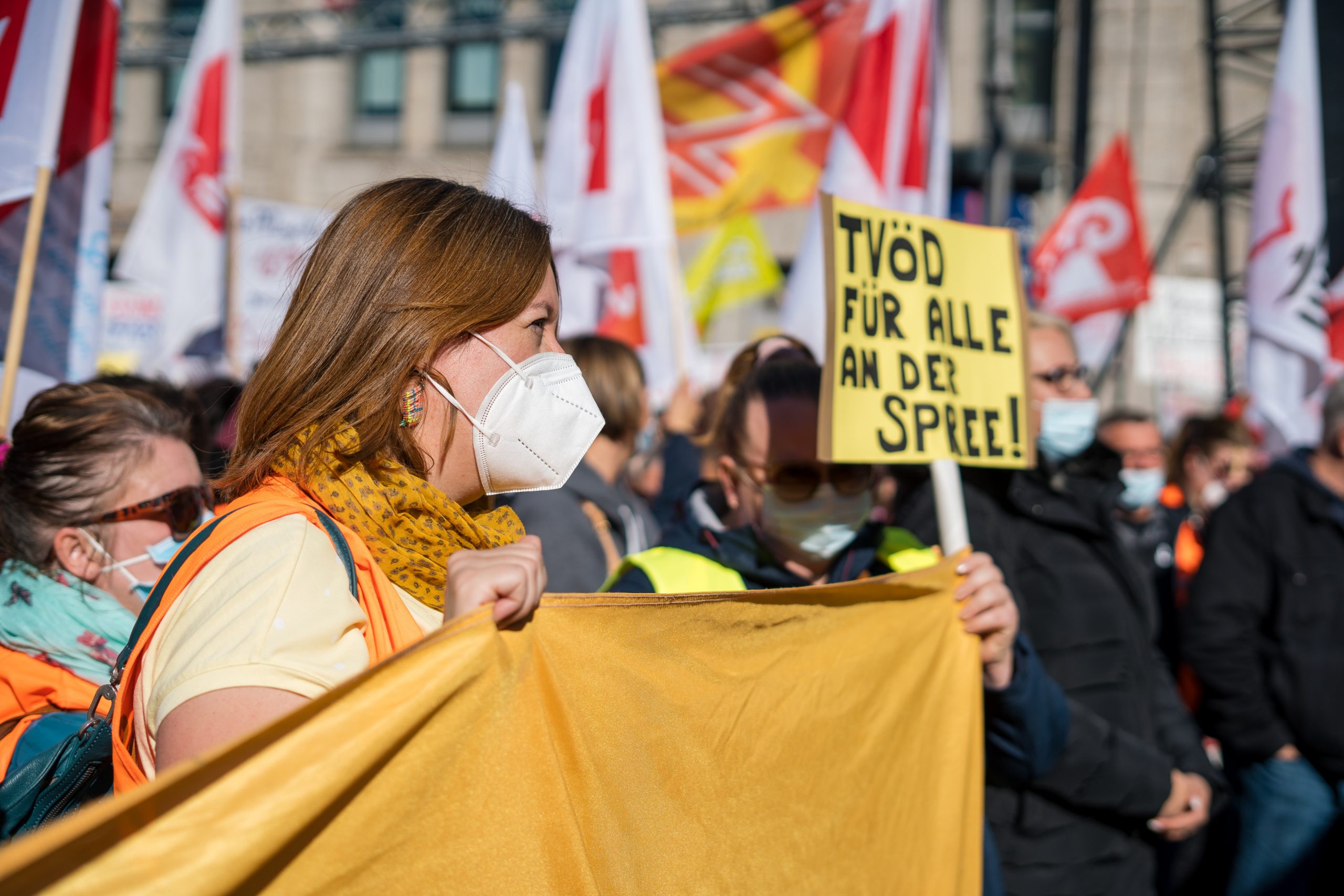Berliner Krankenhaus­bewegung will 19 Prozent mehr Lohn