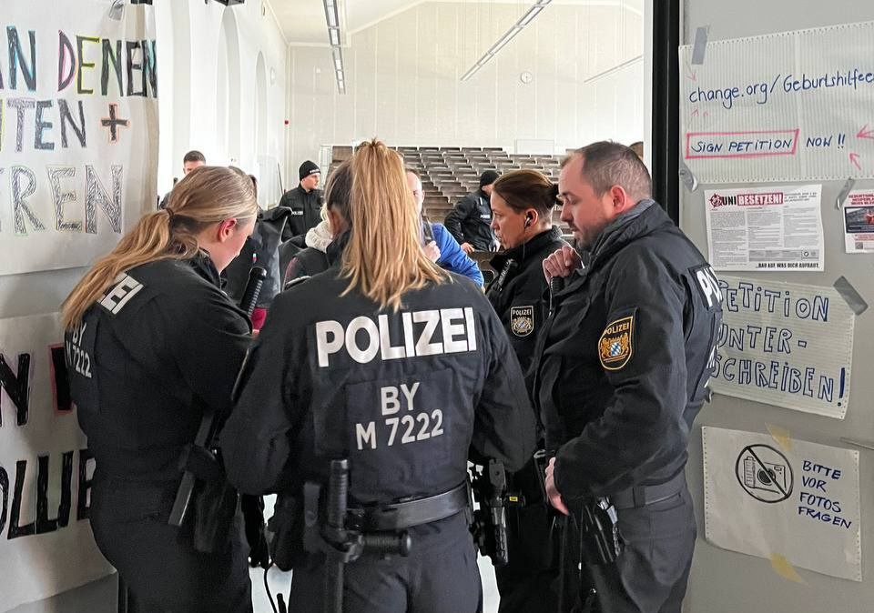 Repression gegen Studierende: Unibesetzung in München aufgelöst