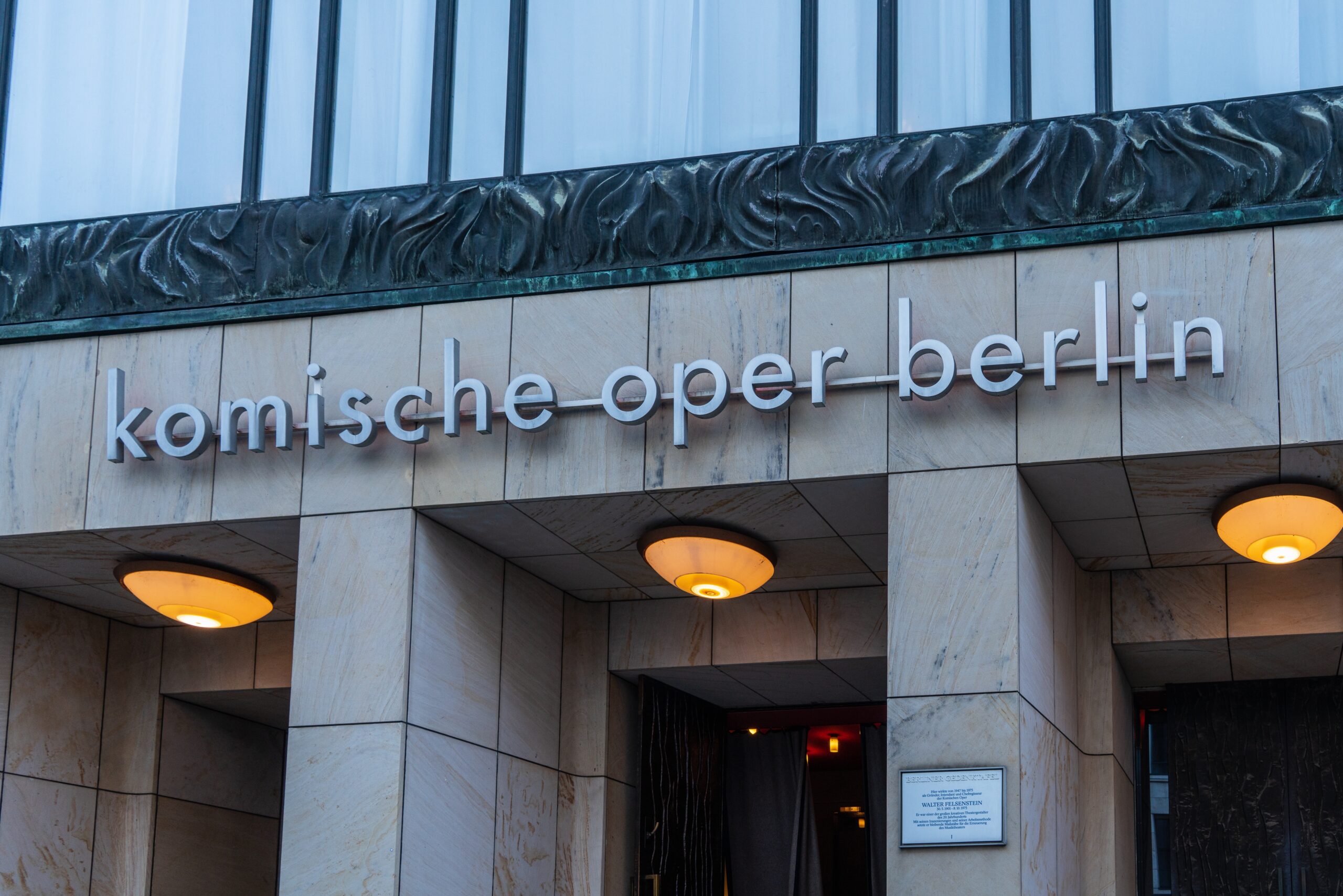 Die Komische Oper wurde nicht für Sie gebaut, Herr Steinmeier!