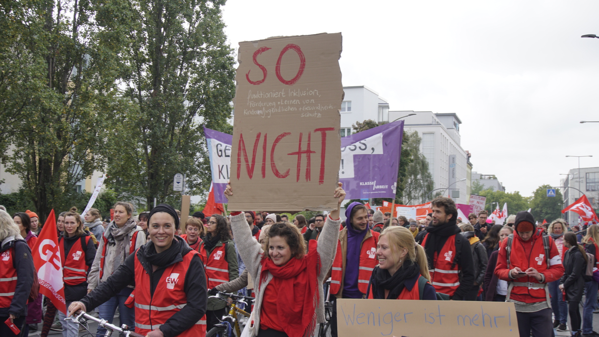 „Erzwingungsstreik jetzt“ - Unterschreibe den Antrag an den Landesvorstand der GEW Berlin
