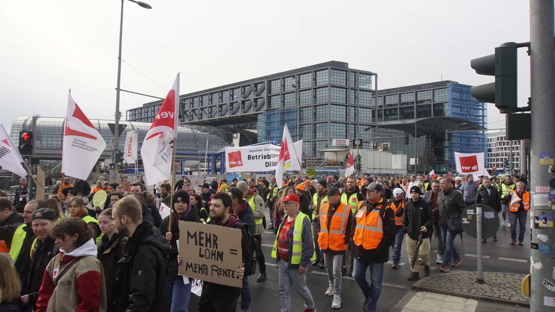 TVöD Streiktag in Berlin