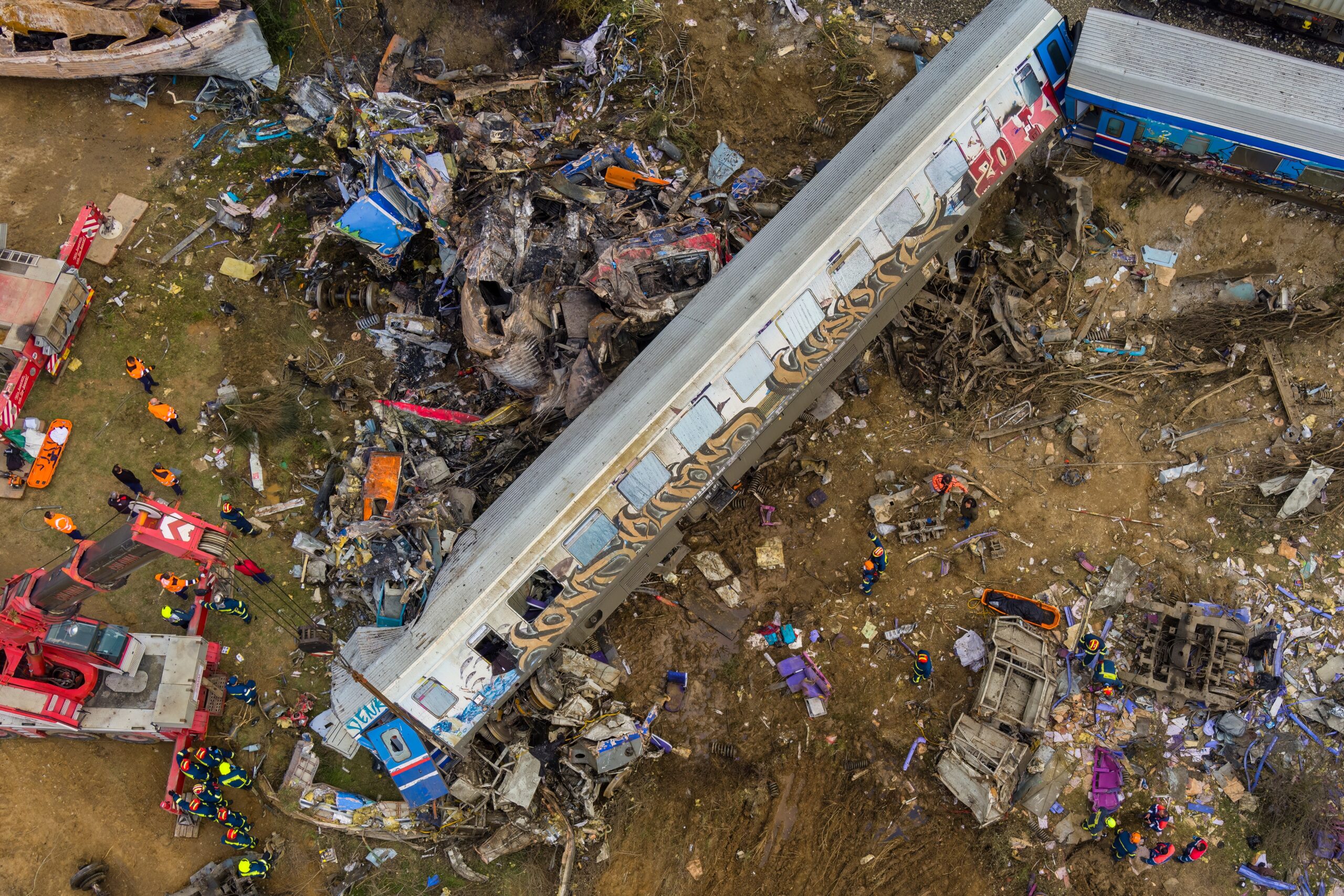 57 Tote bei Zugunfall in Griechenland: Privatisierung ist tödlich