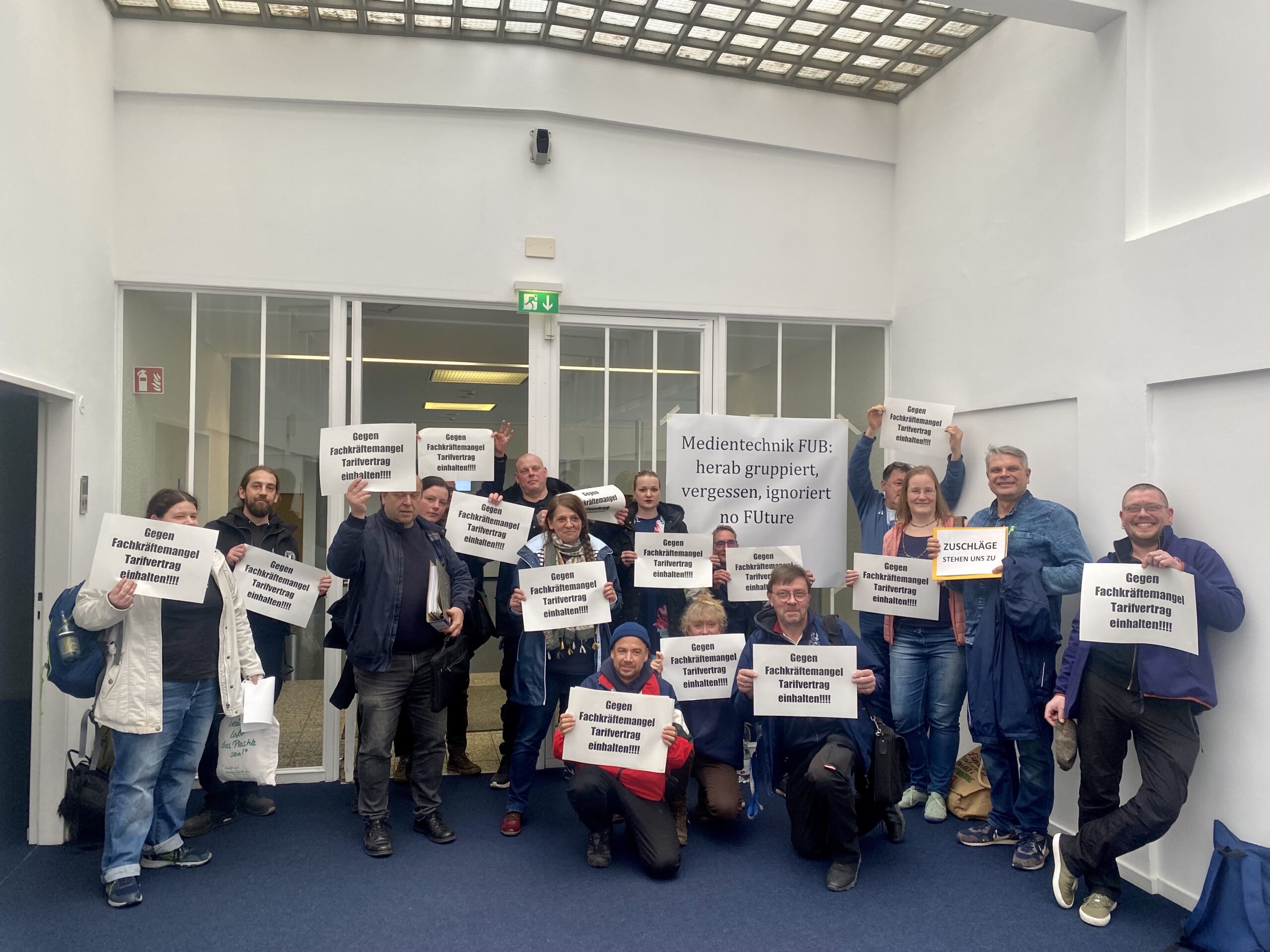 Zweiklassenlohnsystem an der FU Berlin