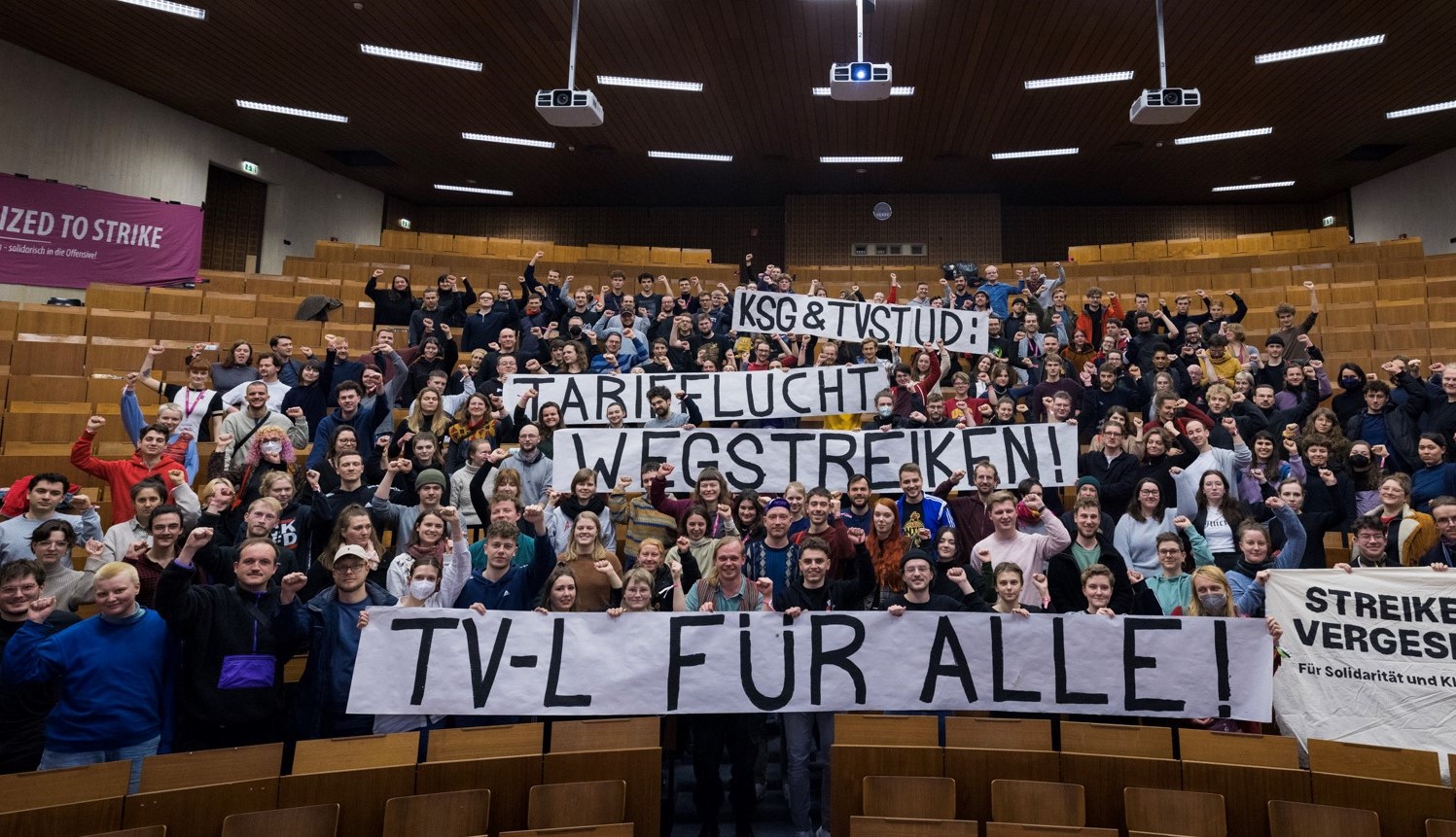Berlinweite TVStud-Versammlung für Studentische Beschäftigte