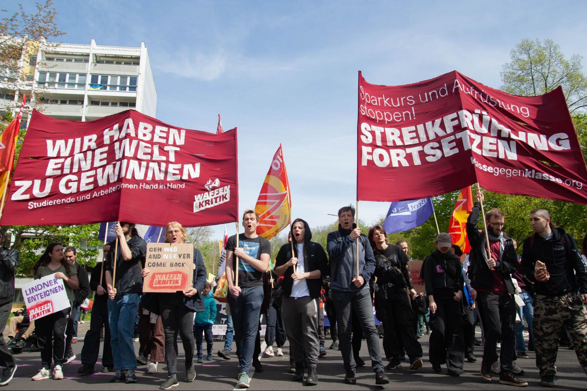 Berlin DGB-Demo: Für einen Streikfrühling der Arbeiter:innenklasse