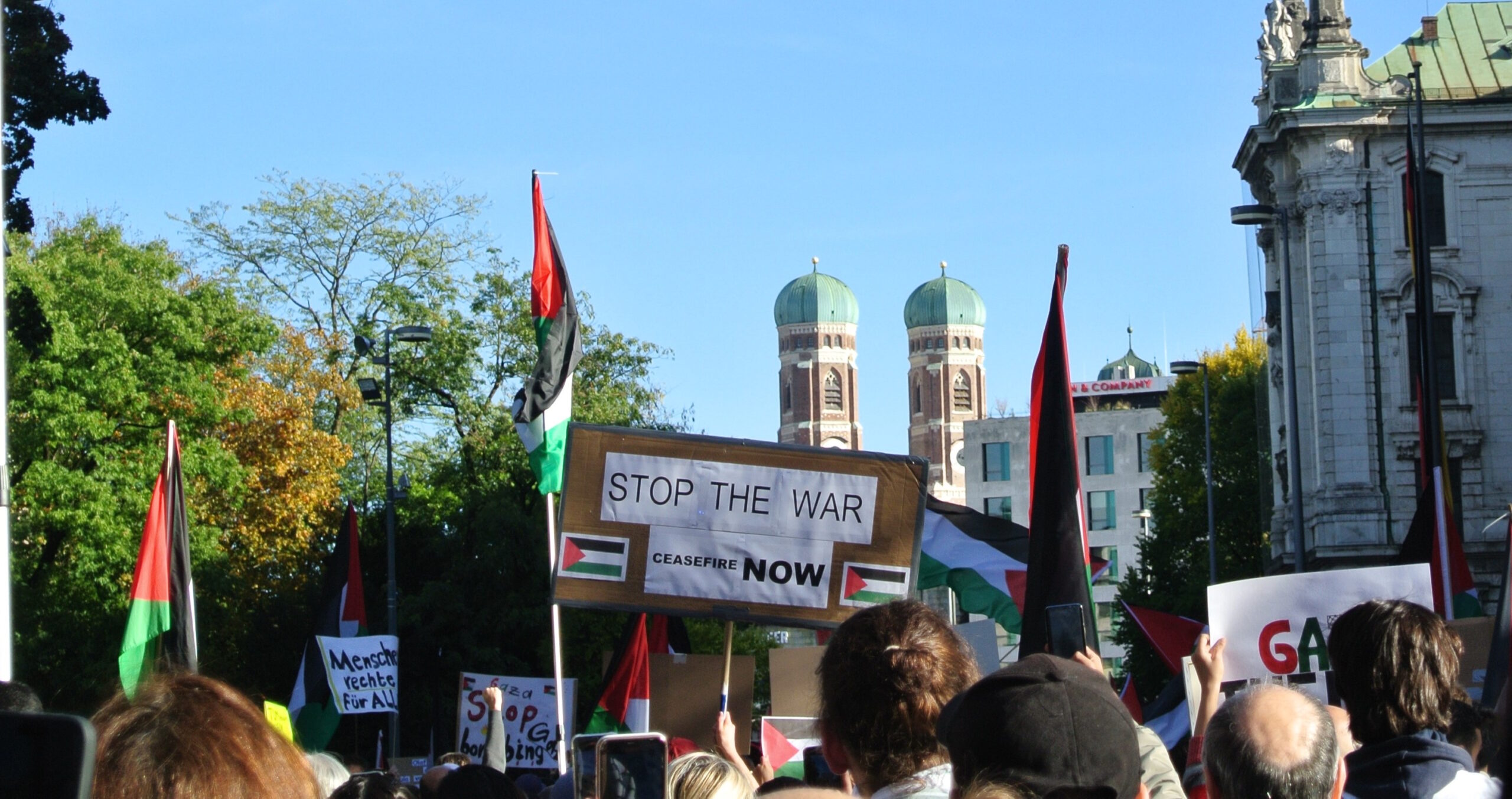 Demoaufruf München 11. November: Stoppt den Genozid! Freiheit für Gaza, Freiheit für Palästina!