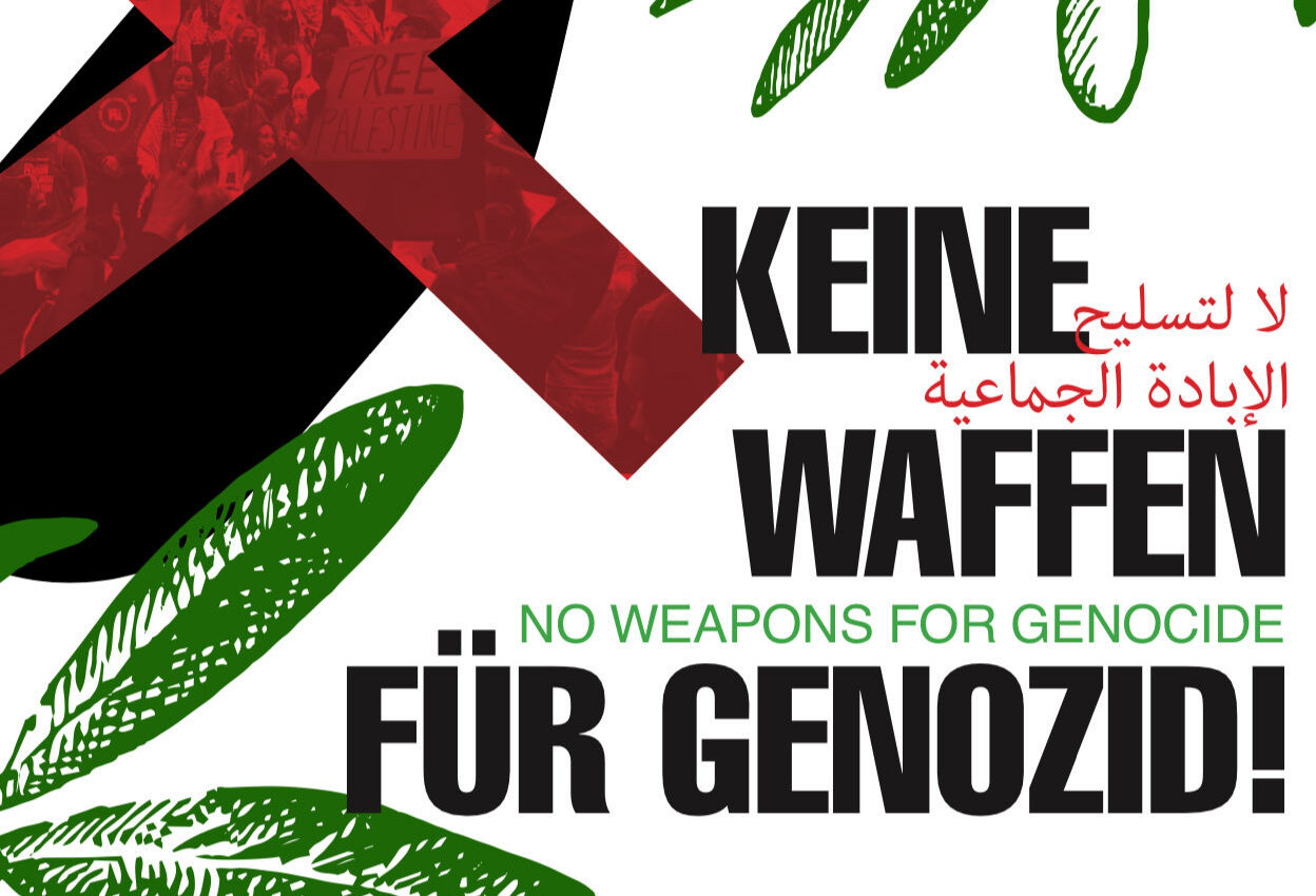 No Weapons For Genocide: Großdemo in Berlin