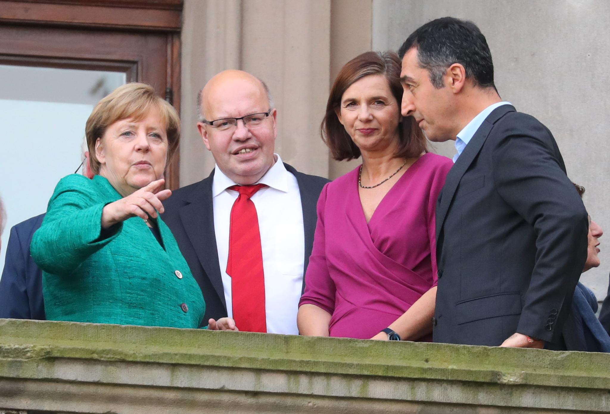 Grüne und FDP: Viel Lärm, aber am Ende steht Merkel