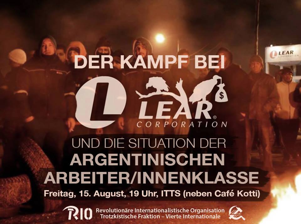 Veranstaltung in Berlin: Der Kampf bei LEAR