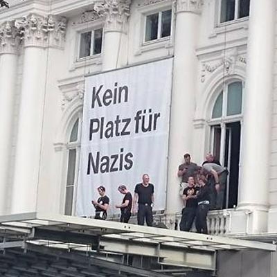 Protest trotz Provokationen