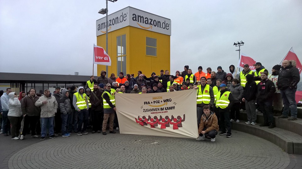 Amazon: Internationalistische Grußbotschaften aus Poznań und Leipzig