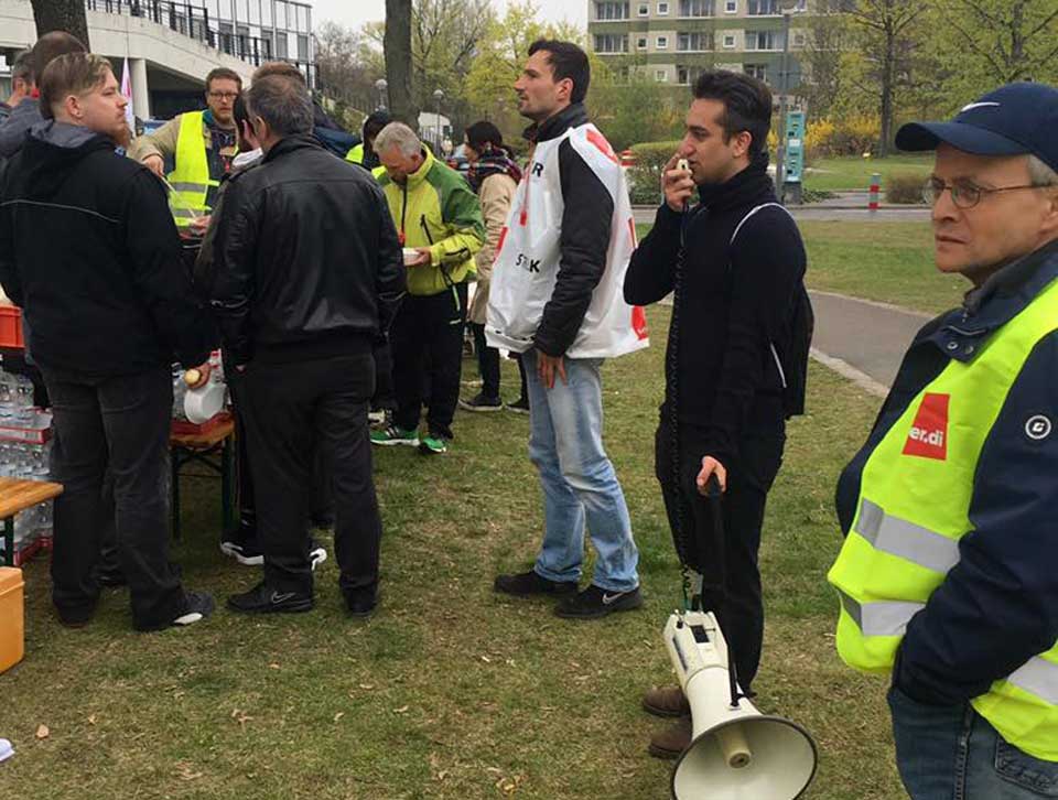 Solidarität für die Beschäftigten beim Vivantes-Streik