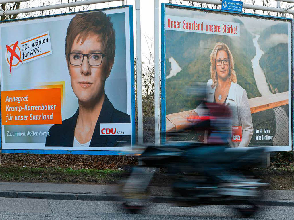 Die „Merkel von der Saar“ bangt um ihren Sitz