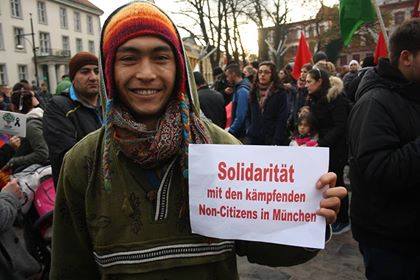 [Fotogalerie] Solidarität aus Rostock für die Non-Citizens