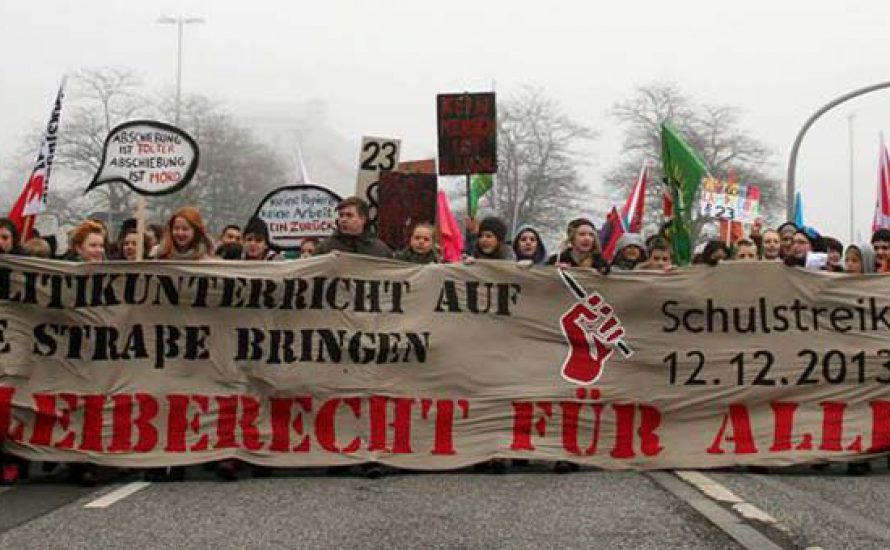 Refugee Schul- und Unistreik am 13. Februar in Berlin
