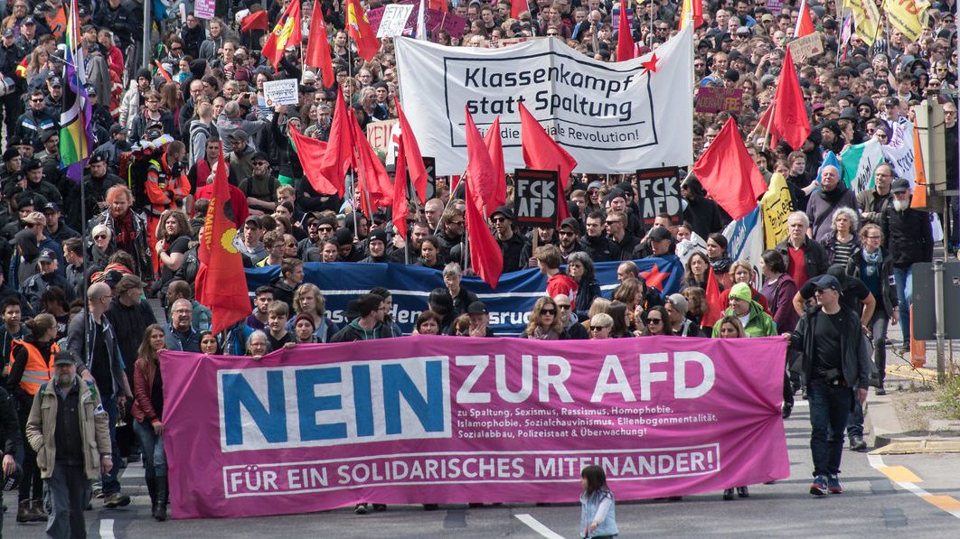 Die AfD blockieren in Hannover