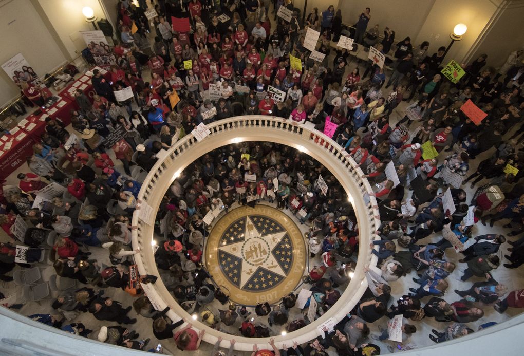 Oklahoma: Wie der arabische Frühling, aber für Lehrer*innen
