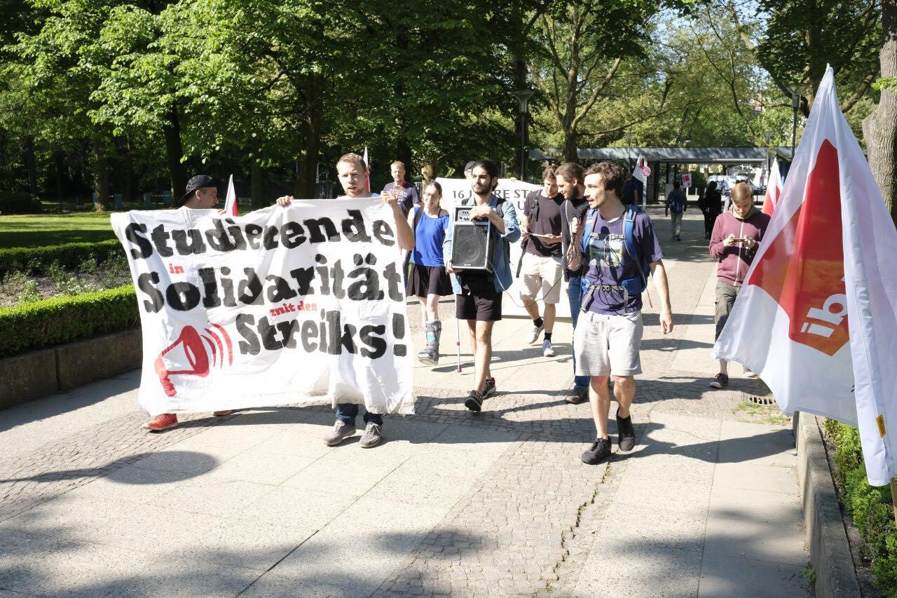 Linke Szene Berlins – zeigt eure Solidarität mit der CFM!