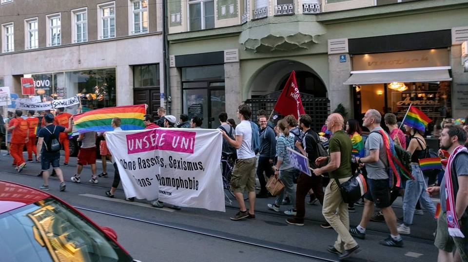 Gemeinsam kämpfen für Befreiung: Studis und Arbeitende zum CSD