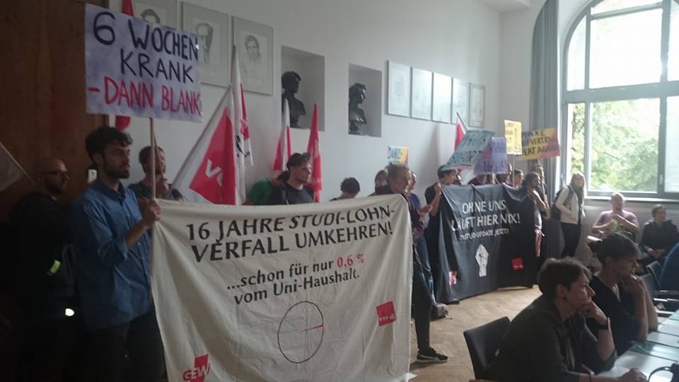 Der Arbeitskampf an den Berliner Unis als Fallstudie für die Tricks der Bosse