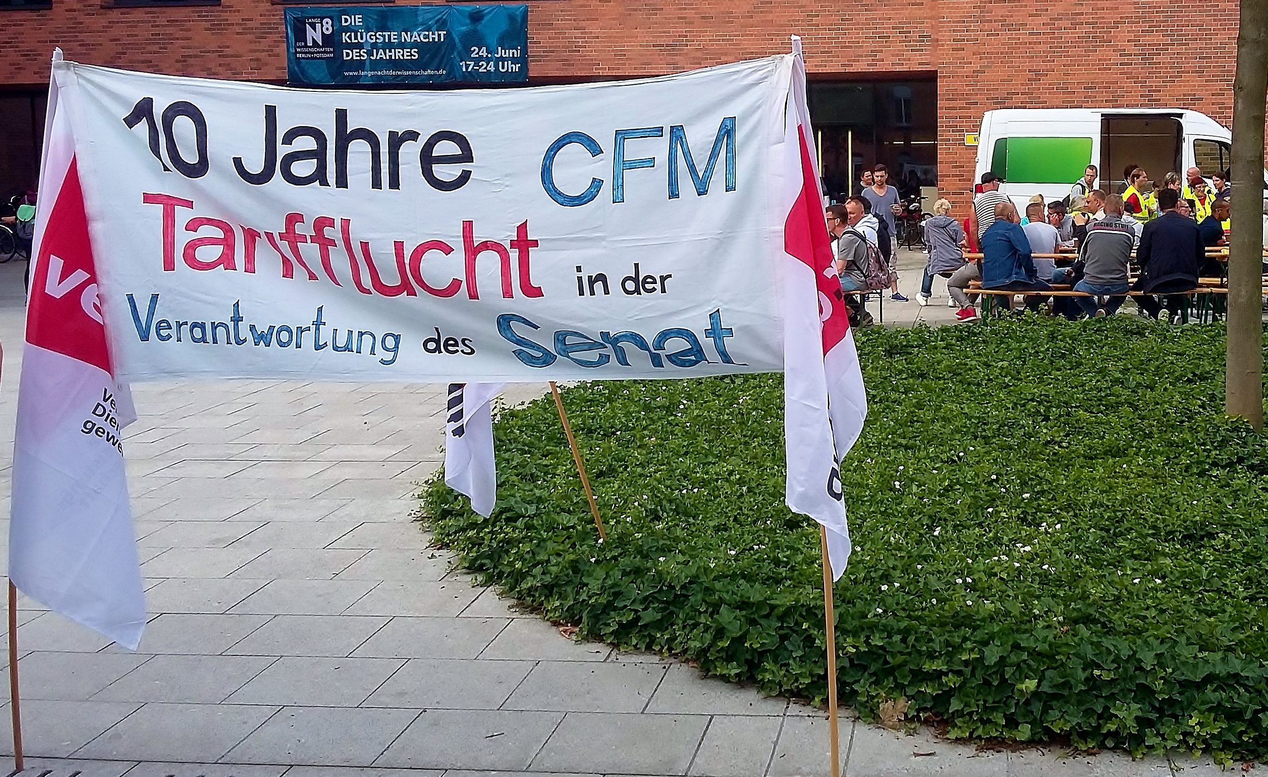 Die ver.di-Führung sabotiert den CFM-Streik!