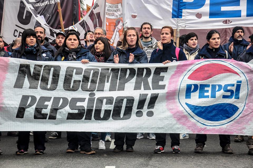 Ein Tag des Kampfes, der Repression und der Solidarität bei PepsiCo