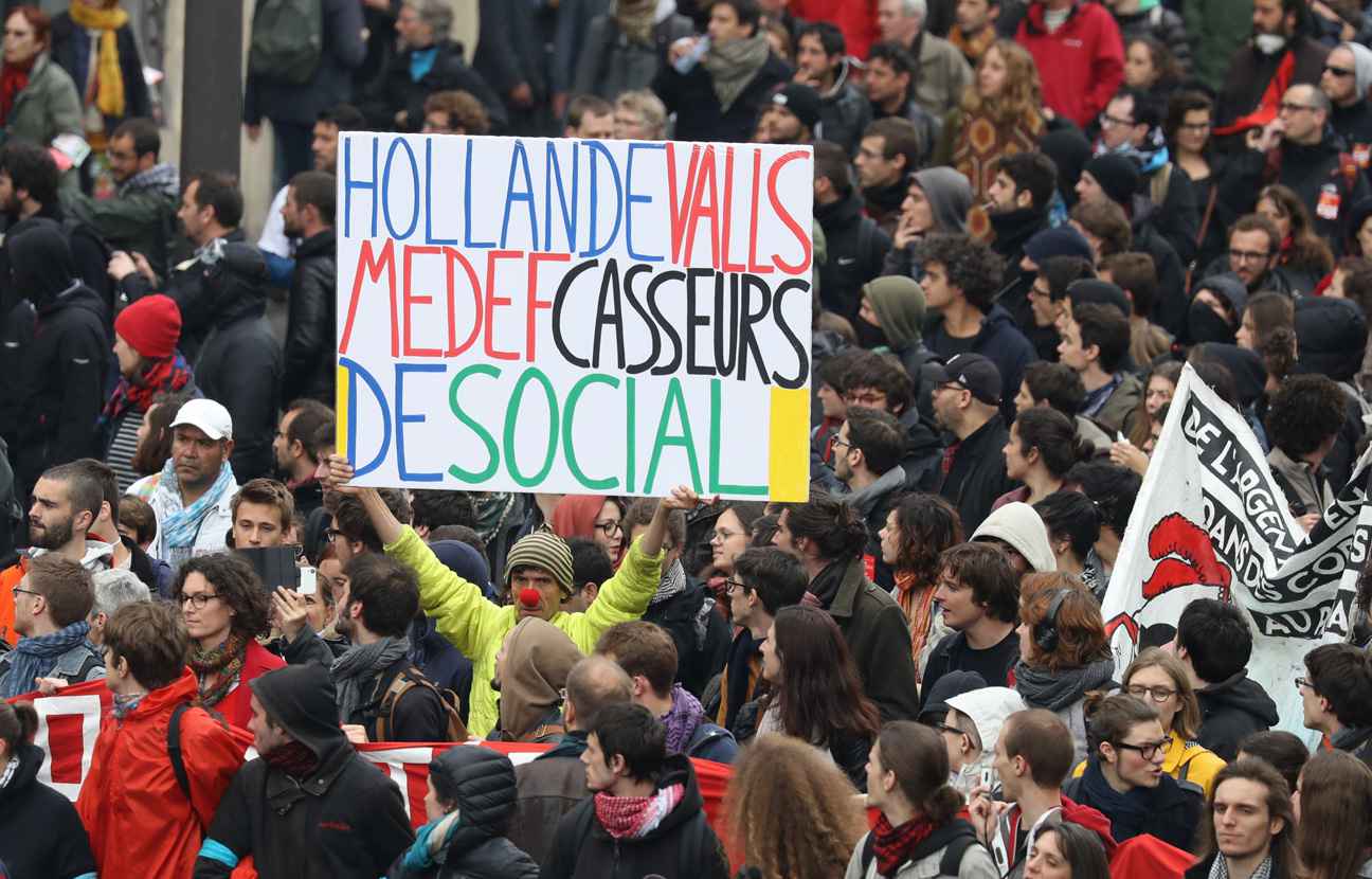 Frankreich: Massenhafter Kampftag gegen die Arbeitsmarktreform