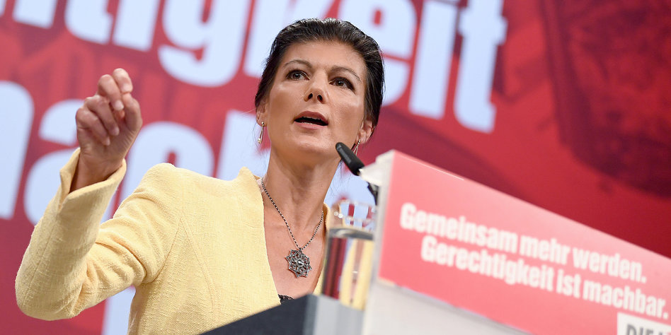 Linkspartei stimmt für offene Grenzen, Wagenknecht interessiert es nicht
