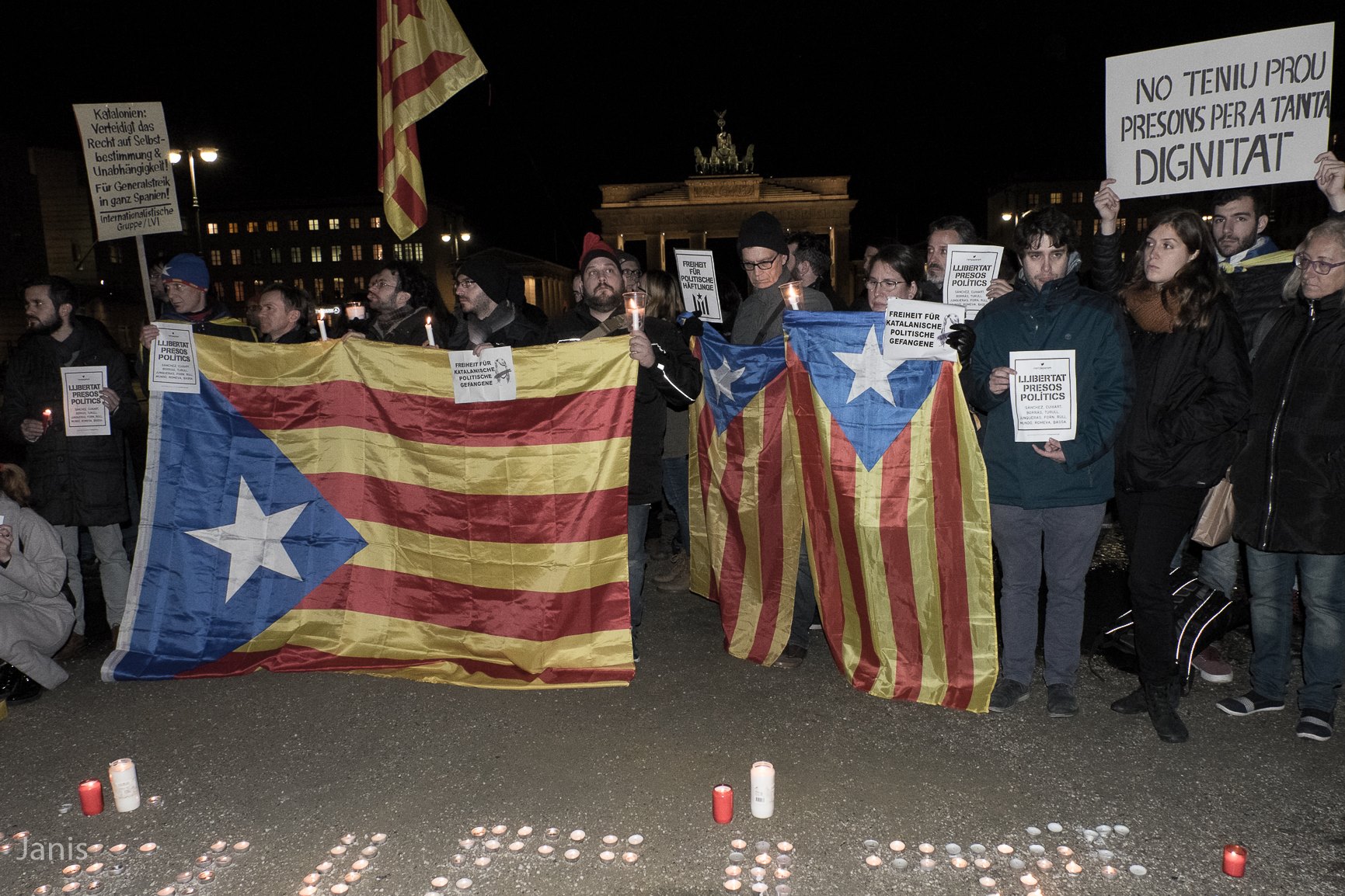 Von Berlin nach Barcelona: Freiheit für die politischen Gefangenen! [mit Bildern und Video]
