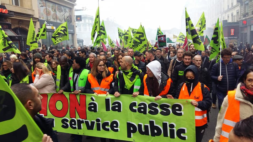 Frankreich im Streik gegen Privatisierung der Eisenbahn