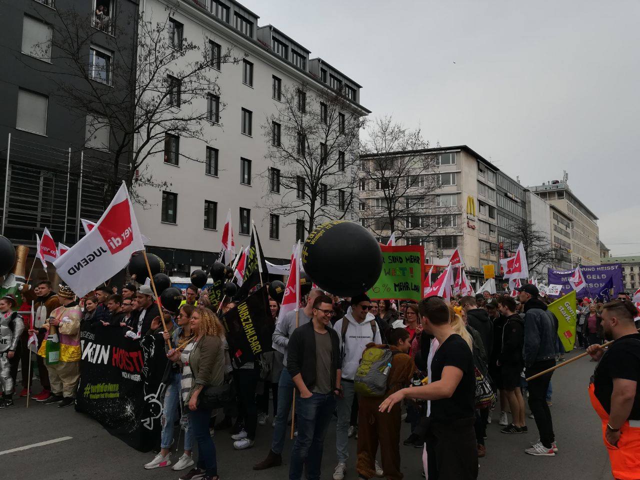 Bayern: „Heute ist kein Arbeitstag, heute ist Streiktag!“