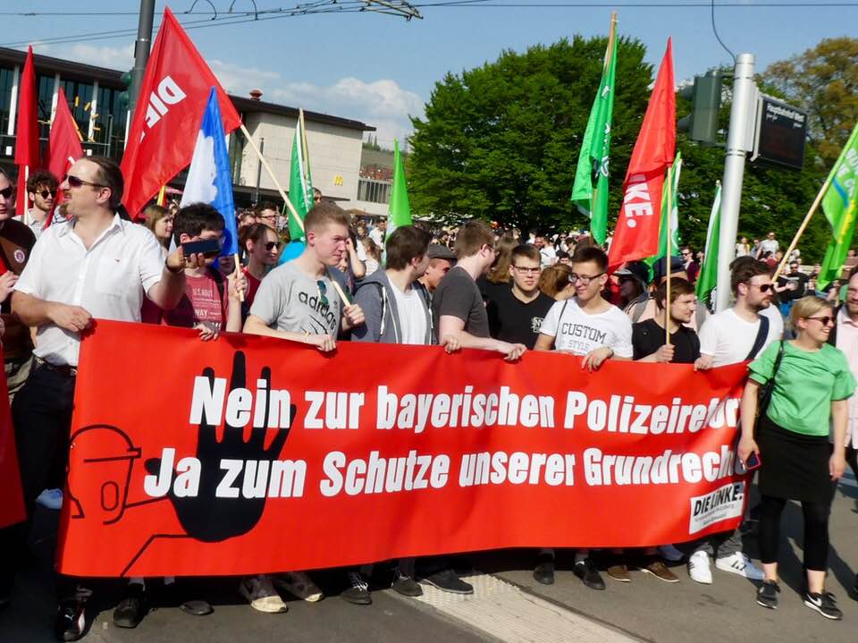 Würzburg: 4.000 Menschen demonstrieren gegen das PAG
