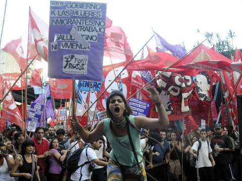 Interview: Proteste gegen Menschenhandel in Argentinien