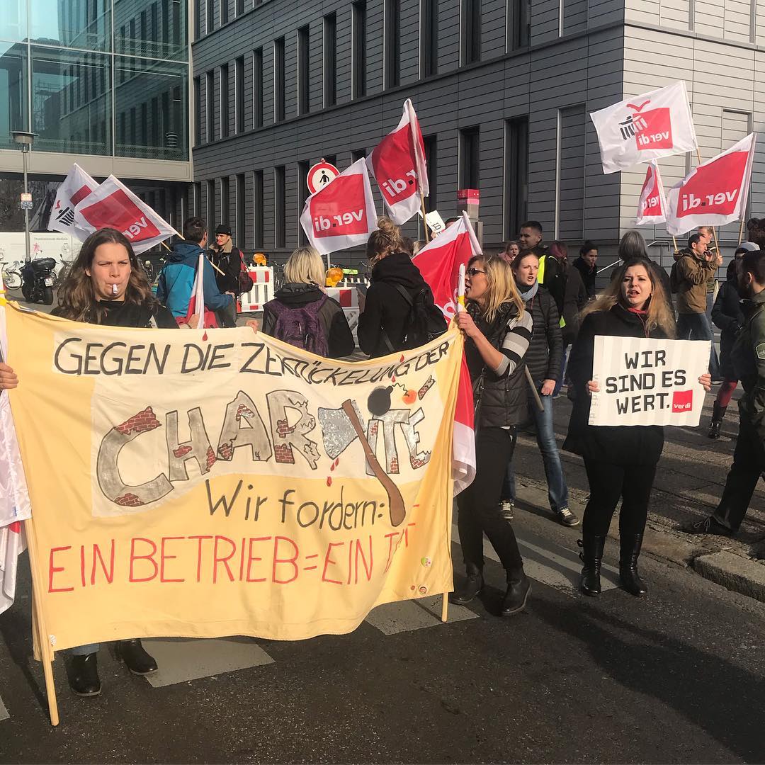 Therapeut*innen streiken in Berlin: Gleiches Geld für gleiche Arbeit!