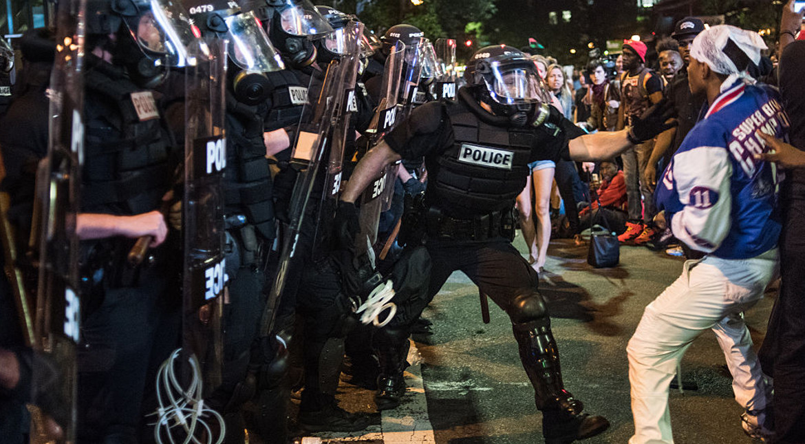 USA: Straßenkämpfe in Charlotte