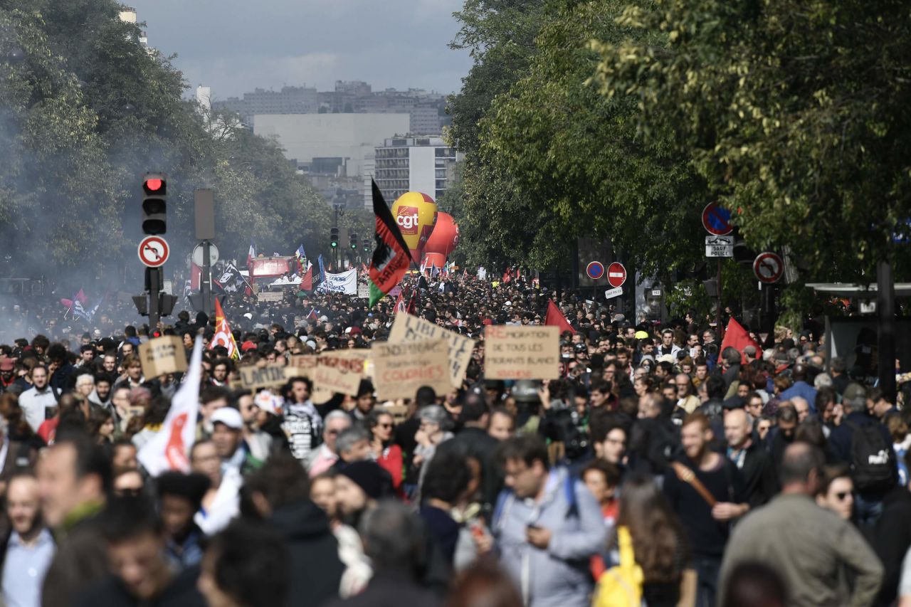 Hunderttausende bei Streiks und Demonstrationen in ganz Frankreich  [mit Bildern und Videos]